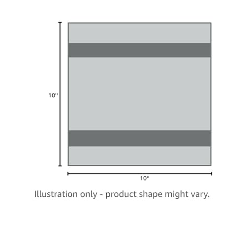 HonestBaby 10-Pack Terry Wash Cloths in Gift Box 100% Organic Cotton for Infant Baby Boys, Girls, 10-Pack White, One Size