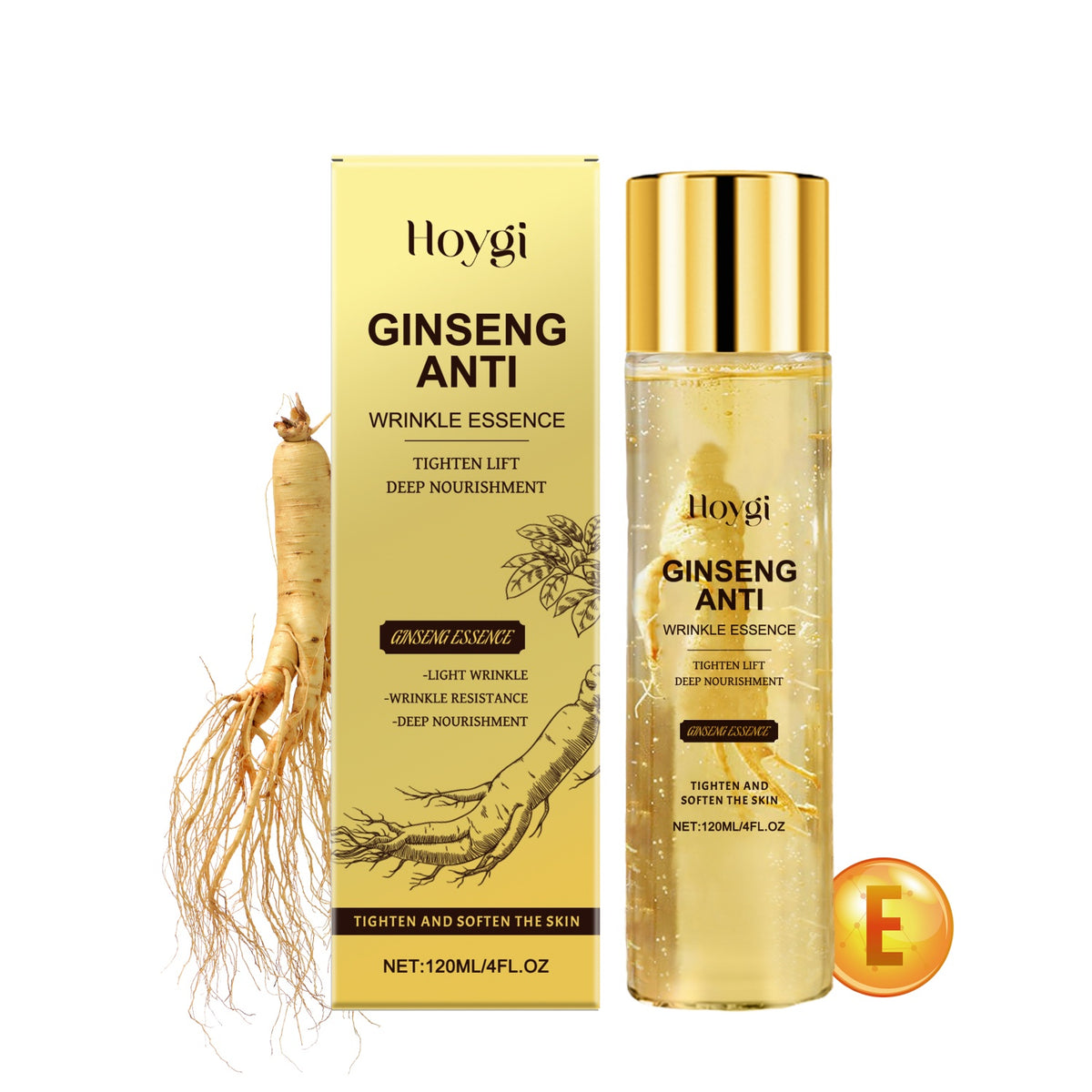 Ginseng Anti-Wrinkle Skin Tightening Serum 120ml - Youthful Glow