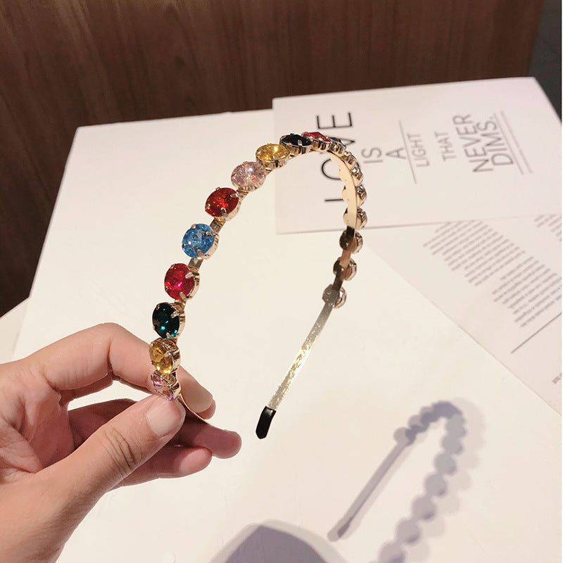 Crystal Rhinestone Headband Women's Hair Accessory