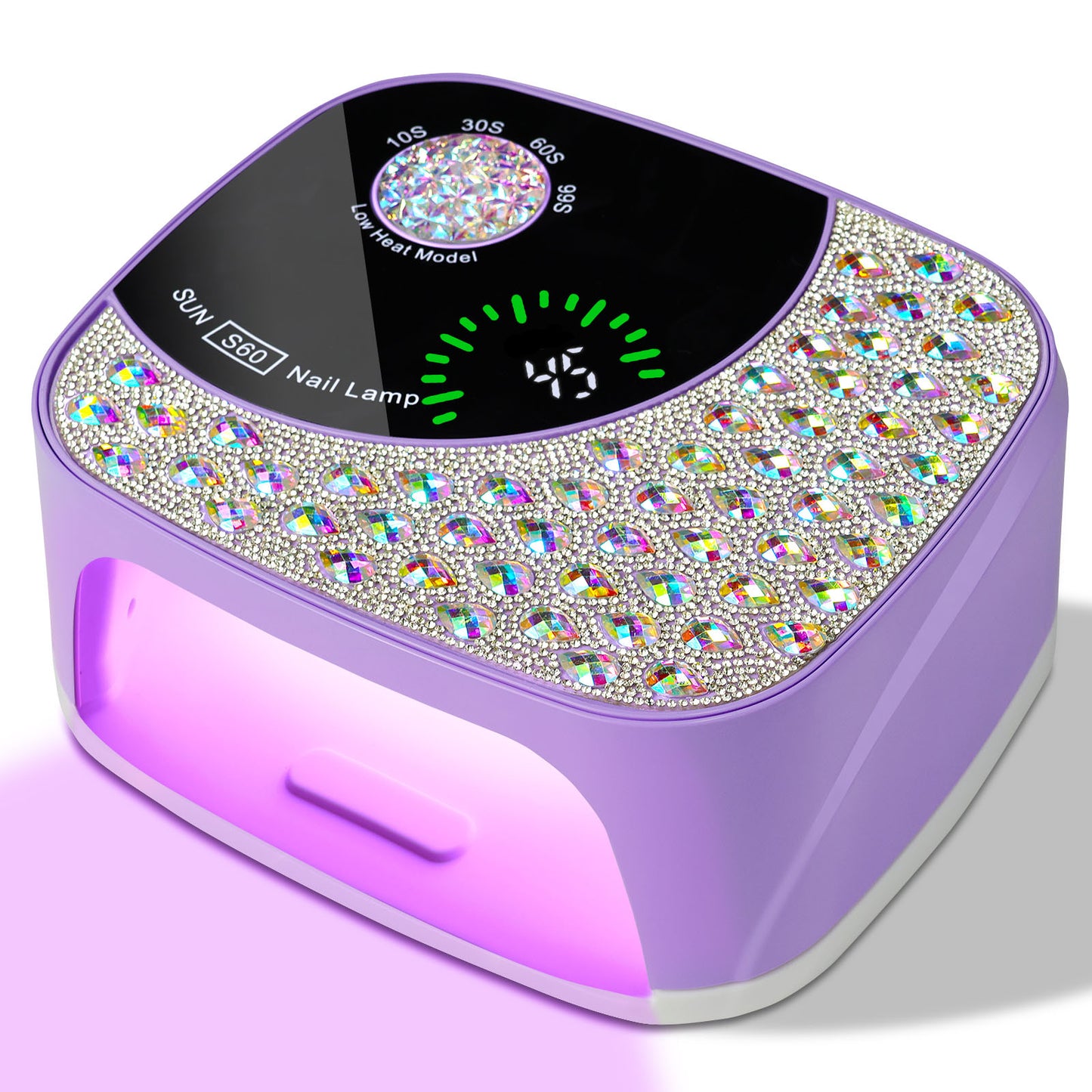 Professional Cordless UV LED Nail Lamp - Rechargeable Gel Nail Dryer