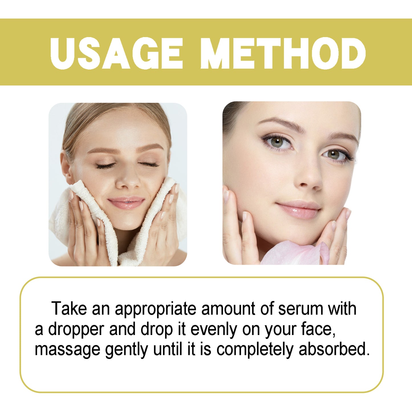 Glow Face Serum with Hyaluronic Acid - 30ml Hydrating & Brightening Essence