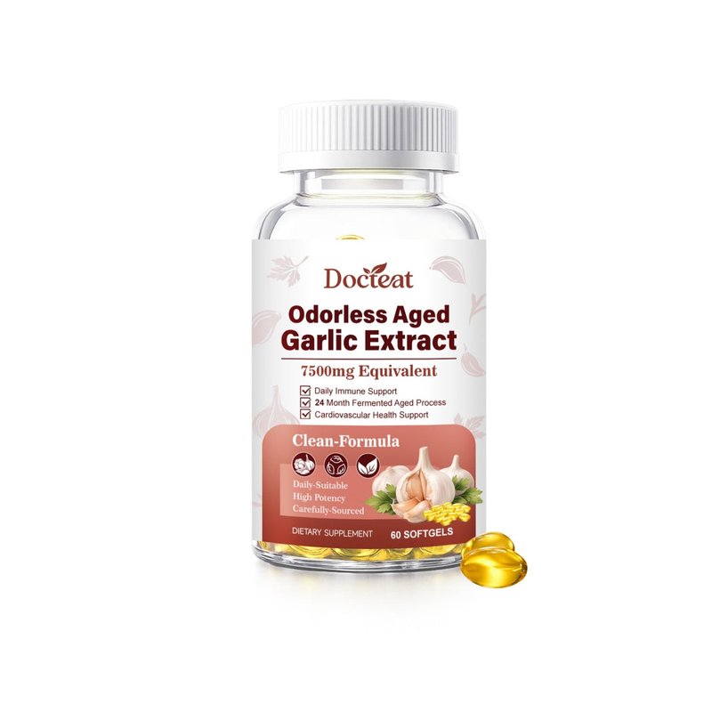 Aged Garlic Extract Softgels - 60 Count