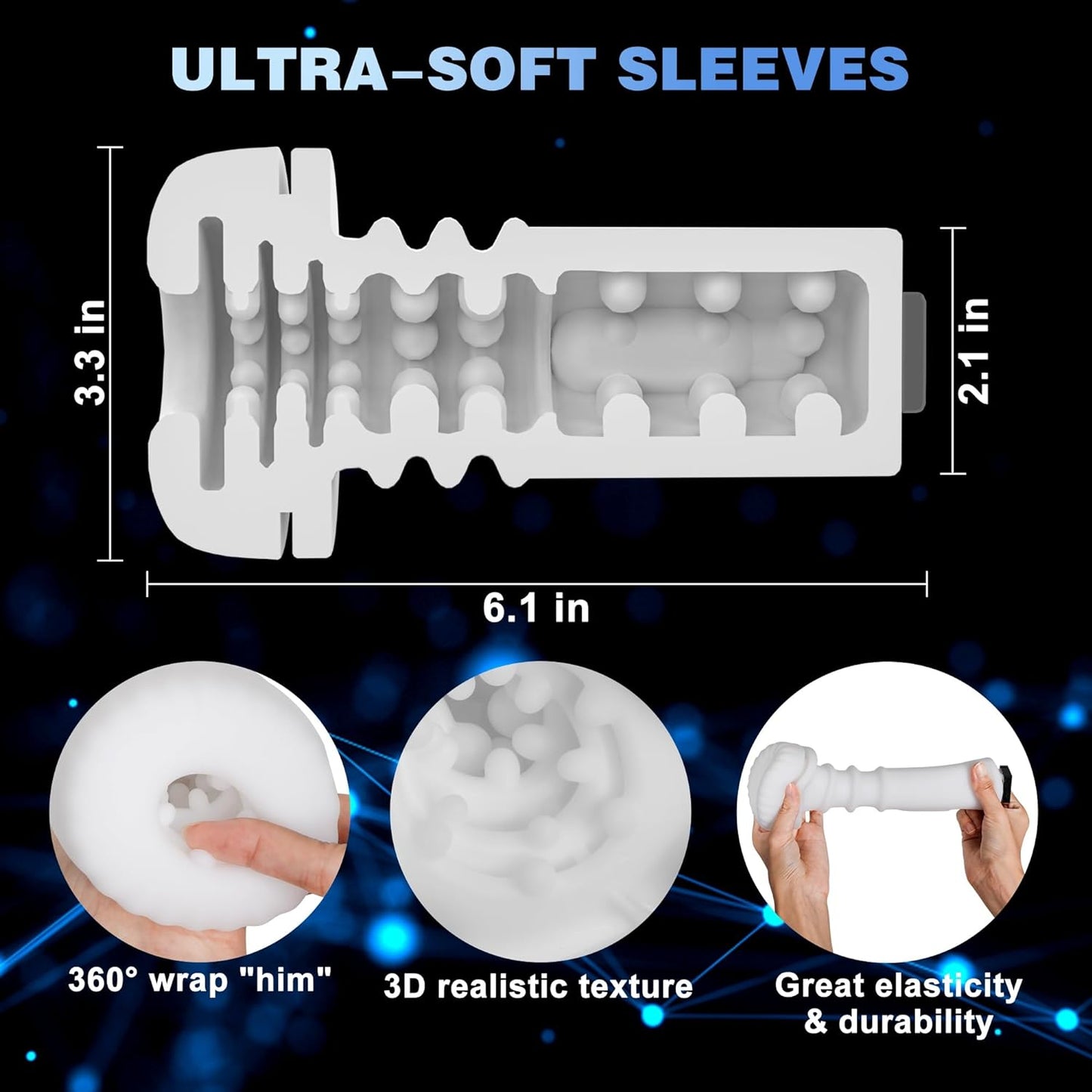Electric Male Masturbator with Automatic Sucking & Thrusting