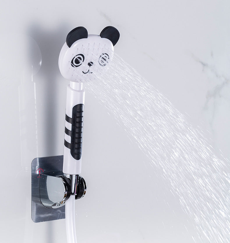 Children's Panda Shower Head with Optional Accessories - Kids Bathroom Shower