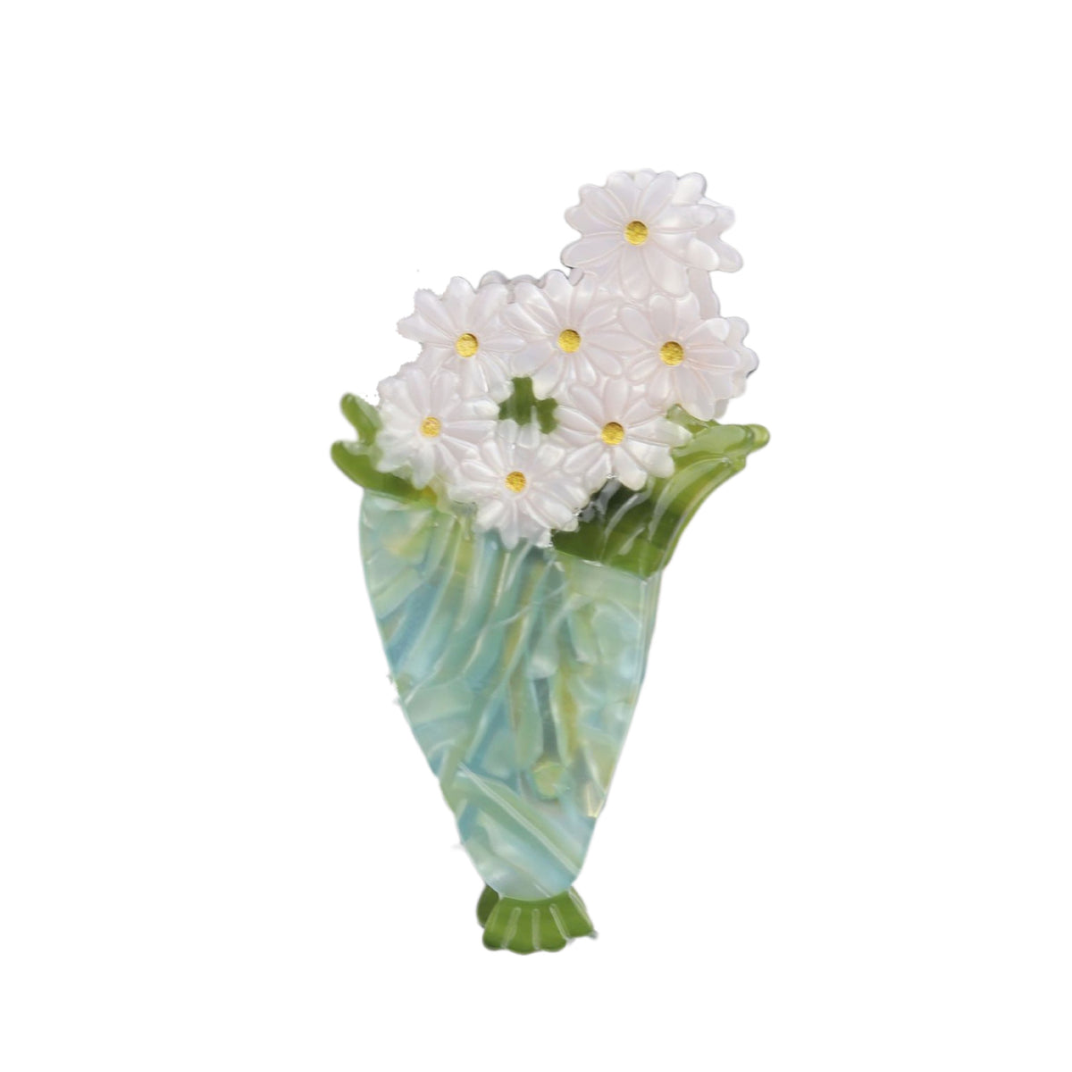 Decorative Floral Hairpin - Acetate Design
