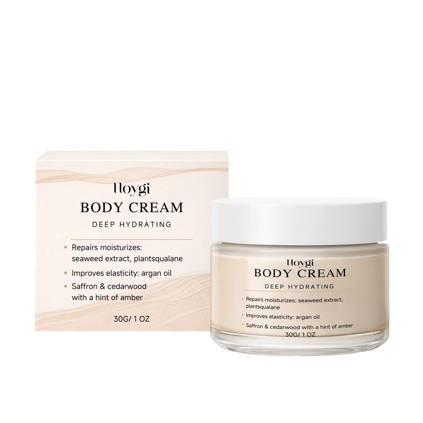 Deep Moisturizing Body Cream 30g Hydrating Skin Care for Body