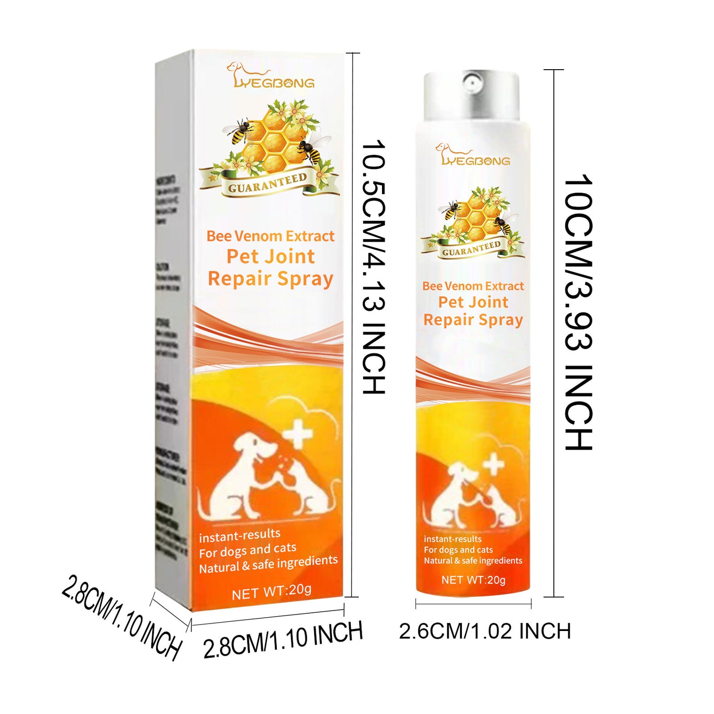 Pet Joint Support Spray for Dogs & Cats - Natural Relief & Mobility Aid