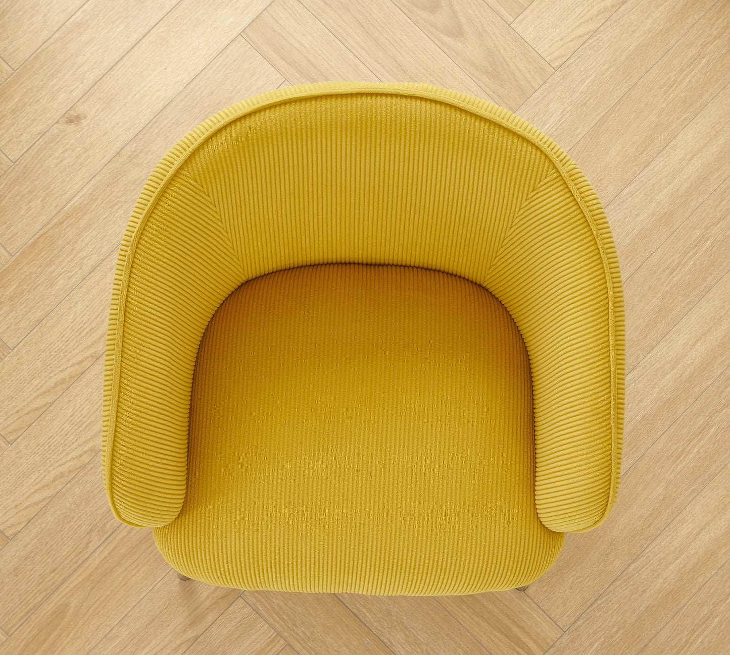 Velvet Accent Chair With Pillow, Modern Upholstered Armchair Metal