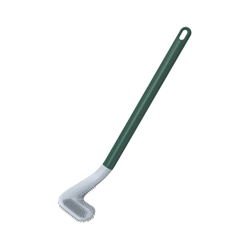 Long Handled Golf Shape Toilet Brush Wall Mount Deep Cleaning Bathroom Tool