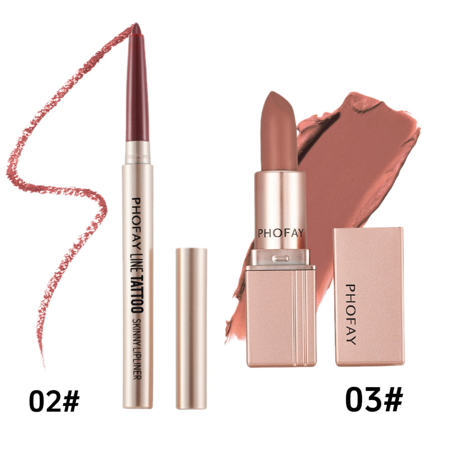 Matte Lipstick - Long-Lasting Waterproof Formula