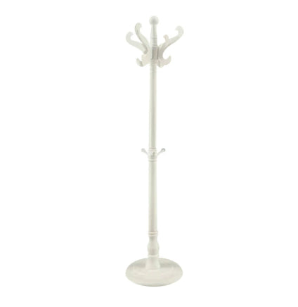 Solid Wood Coat Rack with Vertical Hanging Hooks - Modern Home Storage