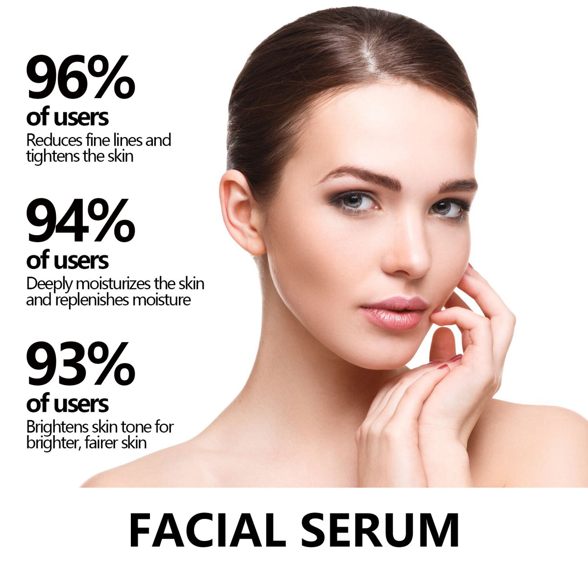Facial Serum Gently Nourishes And Hydrates, Locking In Skins Moisture