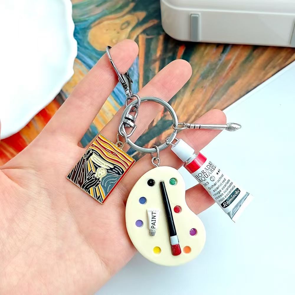 Drawing Board Paint Palette Bag Charm - Art & Craft Decor Accessories