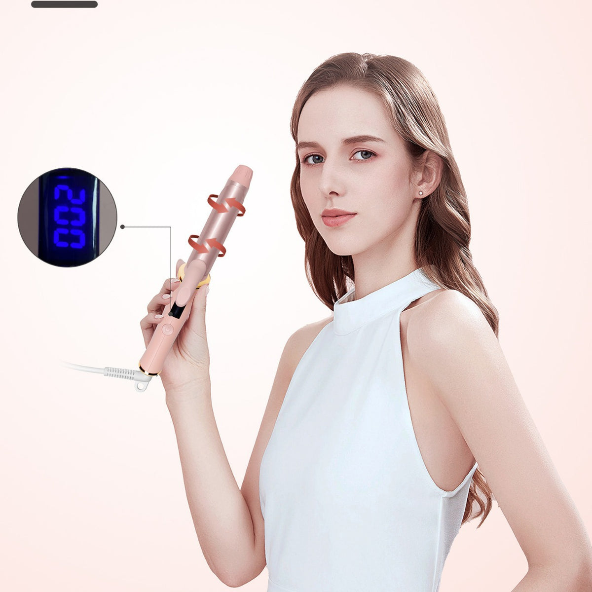 Portable Automatic Hair Curler - Corded Electric Hair Styling Tool
