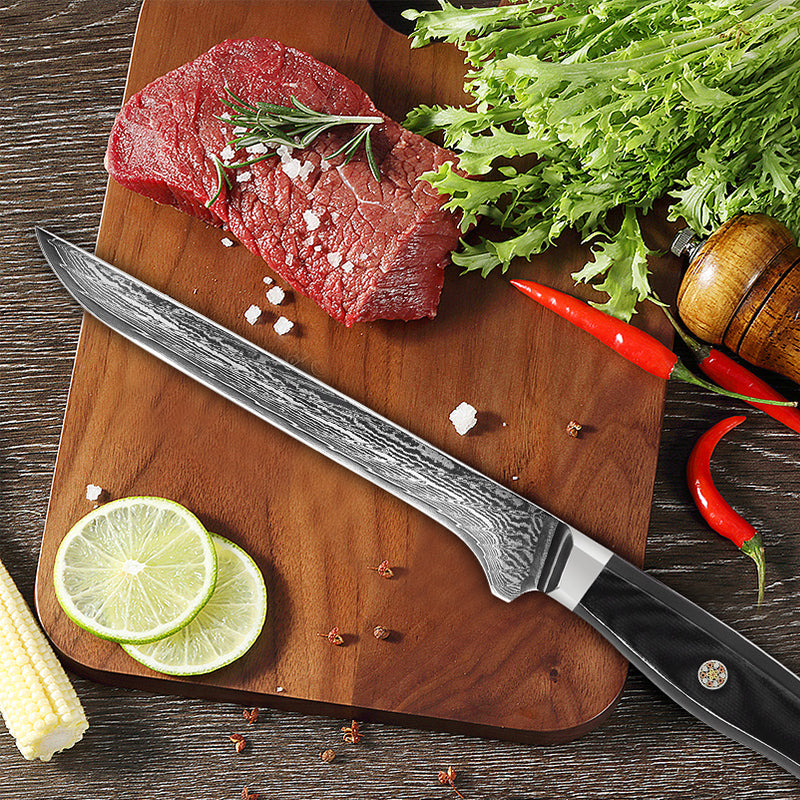 Boning Knife Stainless Steel Kitchen Knife with AUS10 Japan Steel