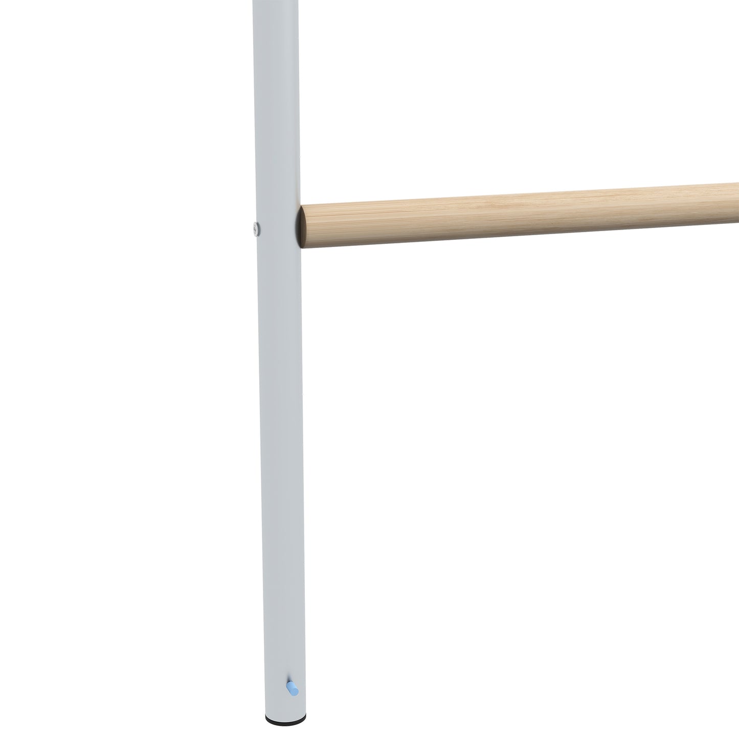 Chicken Roosting Ladder 55 x 33.75 Inches for Coop, Wooden & Steel Perch
