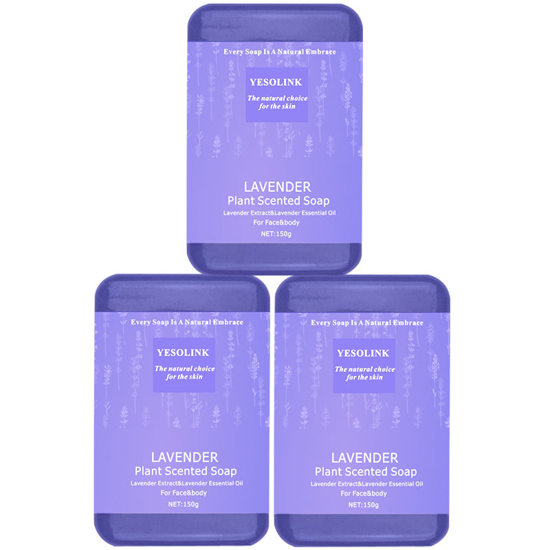 Lavender Essential Oil Soap 150g Natural Body Care Bar for Relaxation