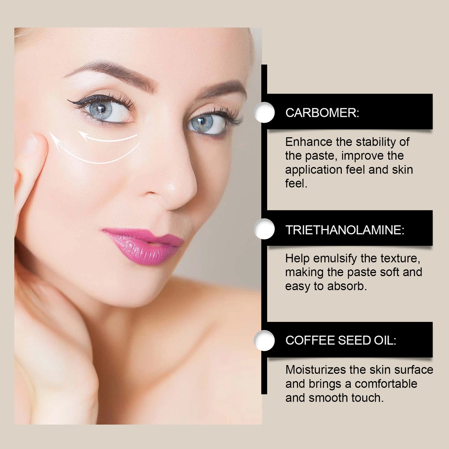 Facial Mask Moisturizing & Skin Lightening 30g Nourishing Skin Care