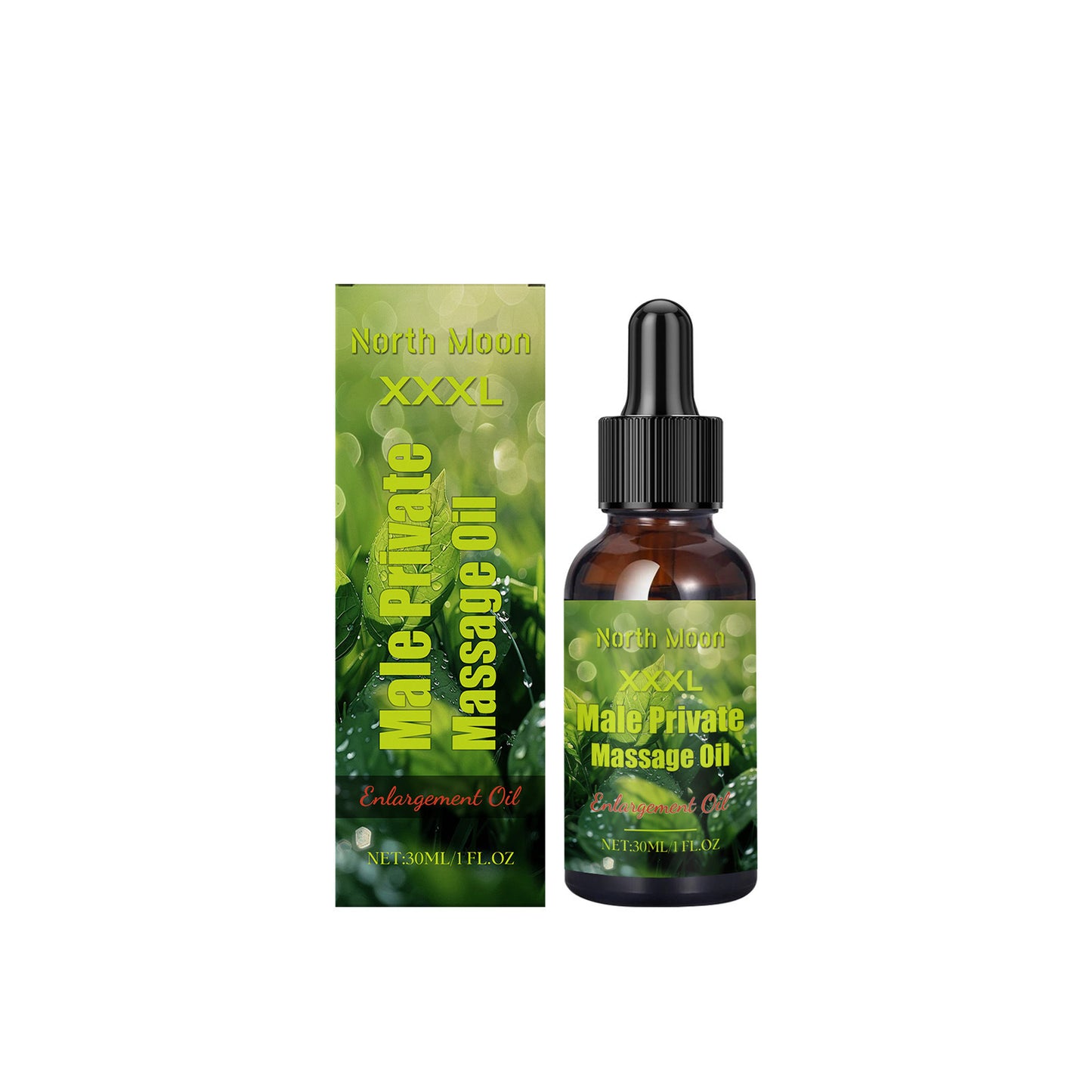 Men's Herbal Face Oil 30ml Natural Skin Care & Beard Grooming Oil