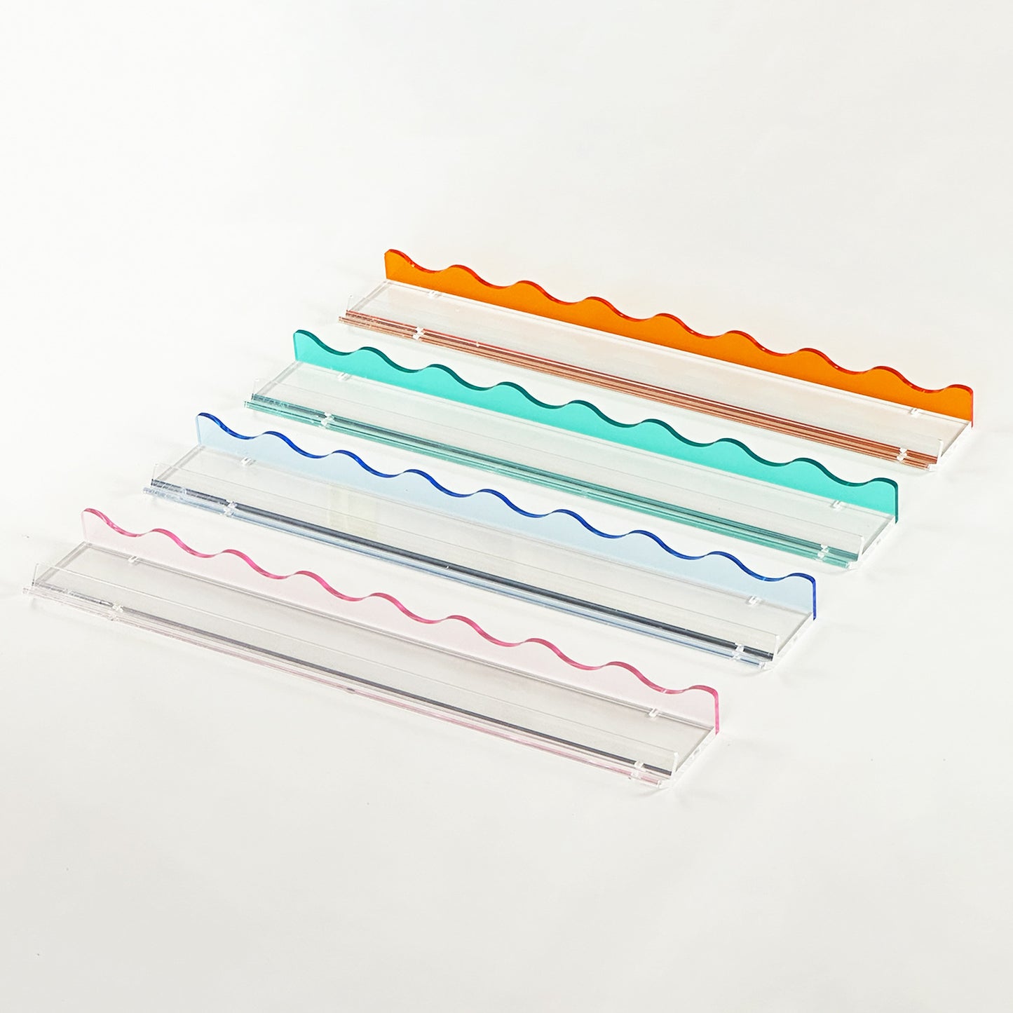 Acrylic Mahjong Ruler - Tile Pusher for Mahjong Games, 17.5 Inch