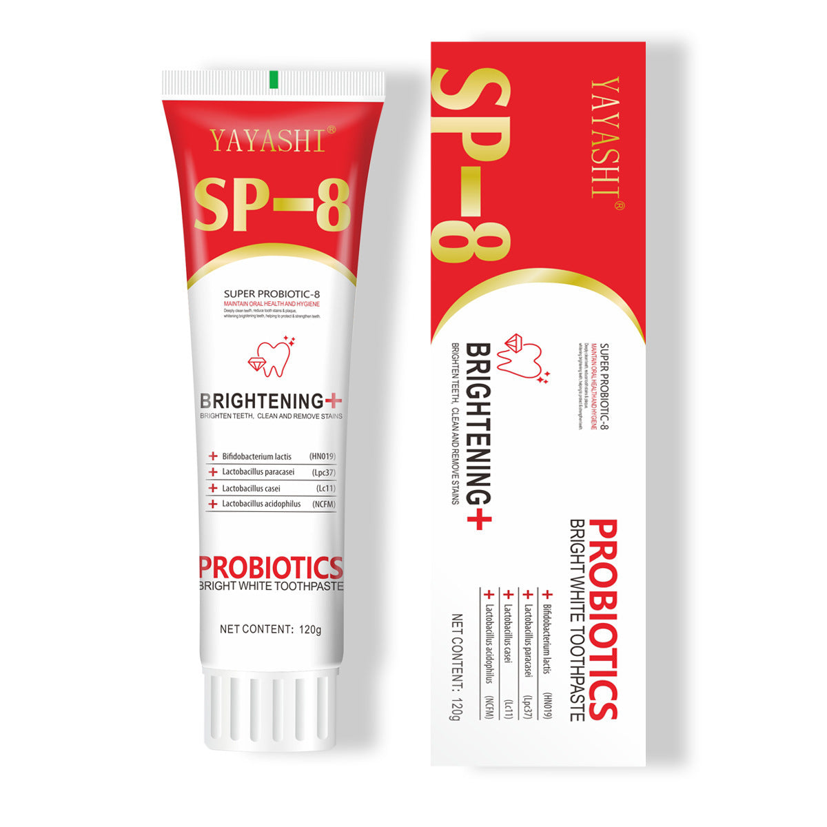Probiotic Whitening Toothpaste 120g - Dental Care for Bright Smile