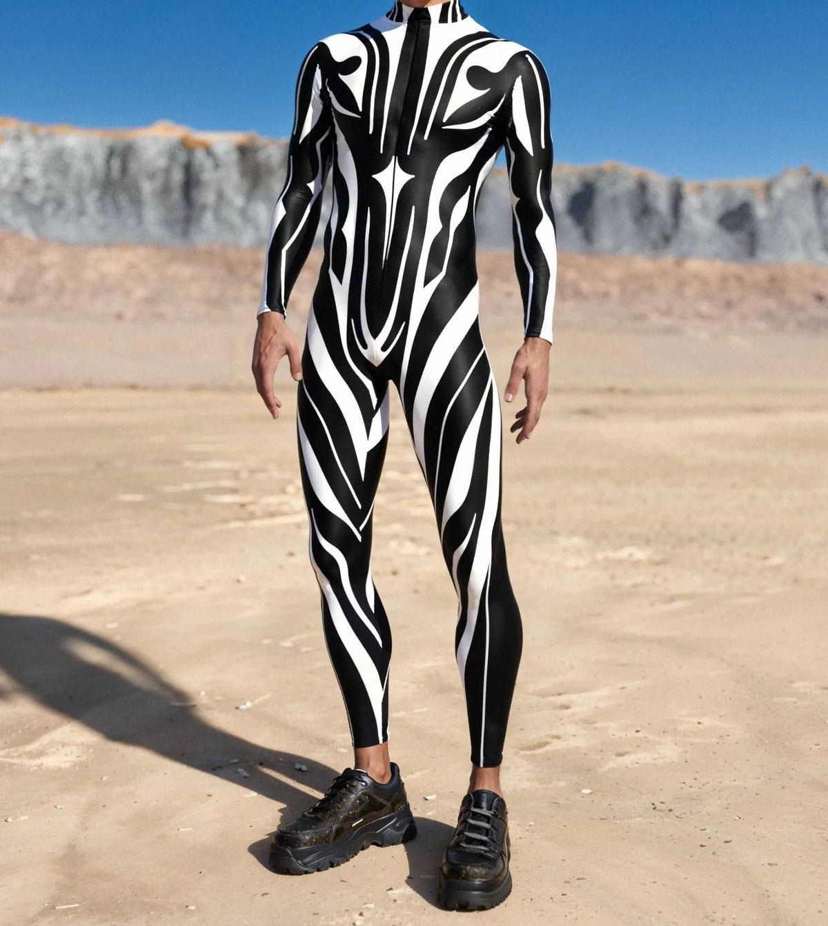 Halloween Cosplay Tights 3D Digital Printing One-Piece Costume