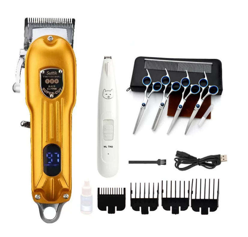 Digital Display Electric Rechargeable Hair Clipper