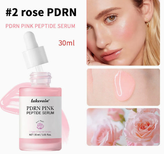 Pink Peptide Hydrating Facial Serum - Moisturizer for All Skin Types