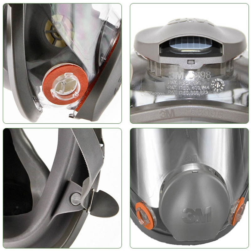 MF16 Gas Mask Full Face Respiratory Protection