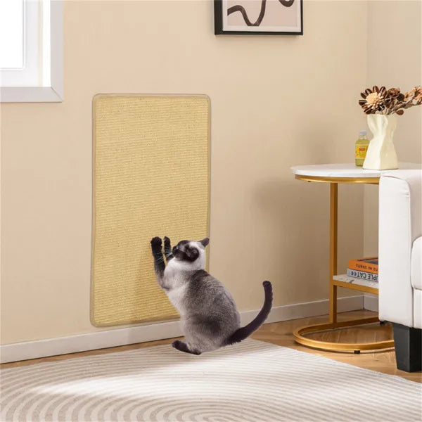 Large Sisal Cat Scratching Mats Set - Multi-Purpose Rest & Play Pads, 32x20 Inches