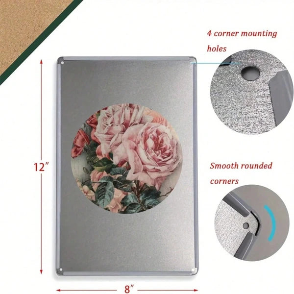 Metal Tin Sign Wall Decoration - 20cm x 20cm
