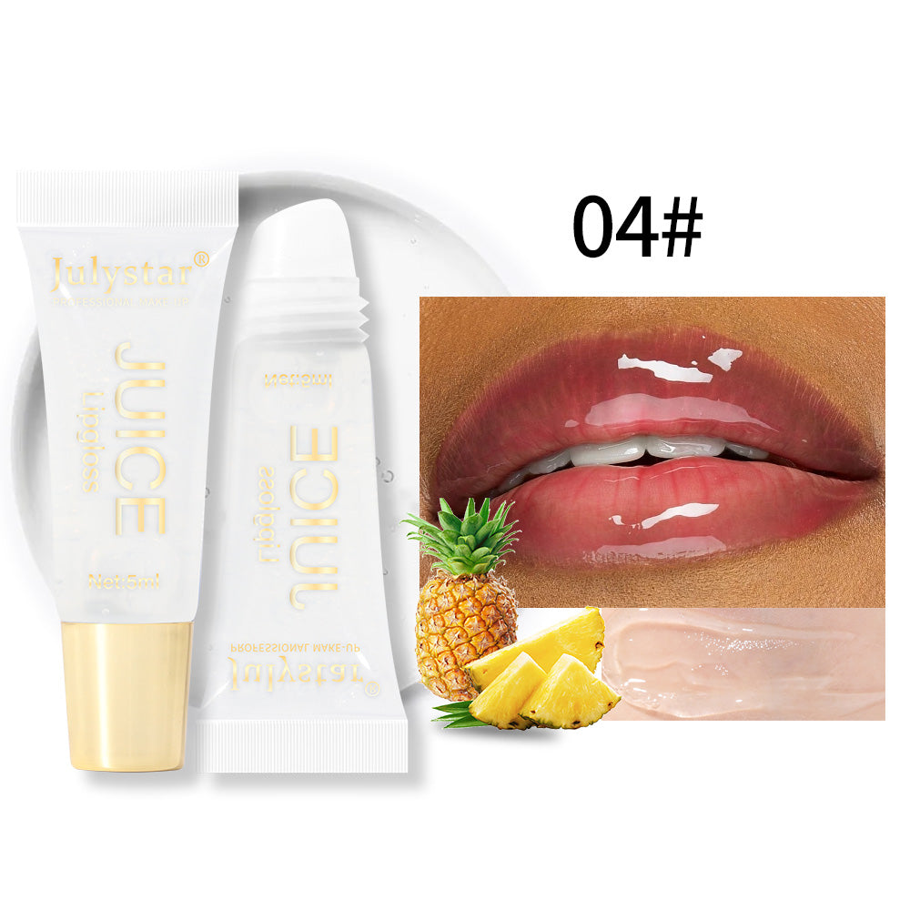 Hydrating Fruit Lip Oil - Long Lasting Moisturizing Shiny Lip Gloss