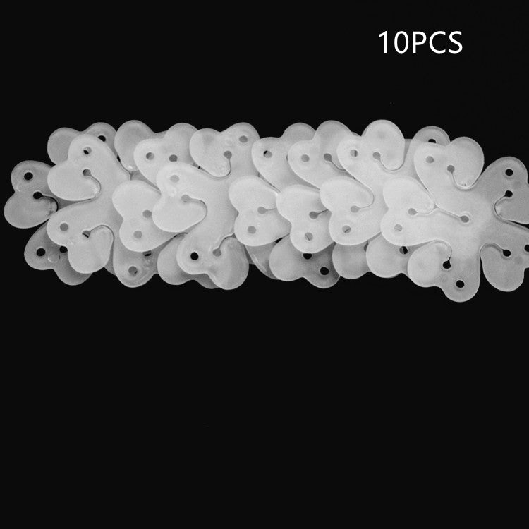 Balloon Shape Card Holder for Wedding Party Decorations - Plastic Plum Shape 6.6x6.5cm