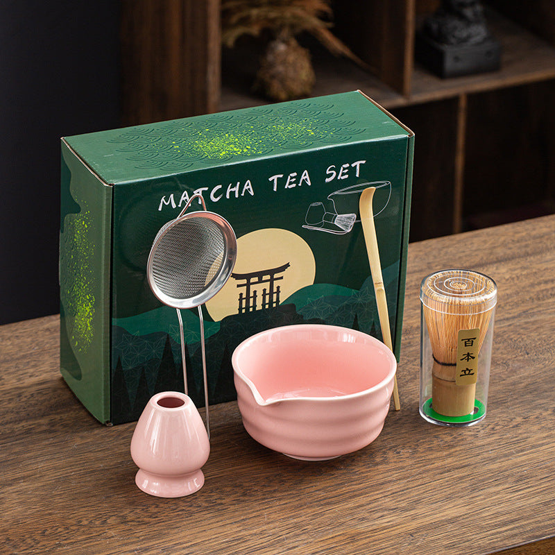 Japanese Ceramic Matcha Tea Ceremony Accessories - Multiple Colors