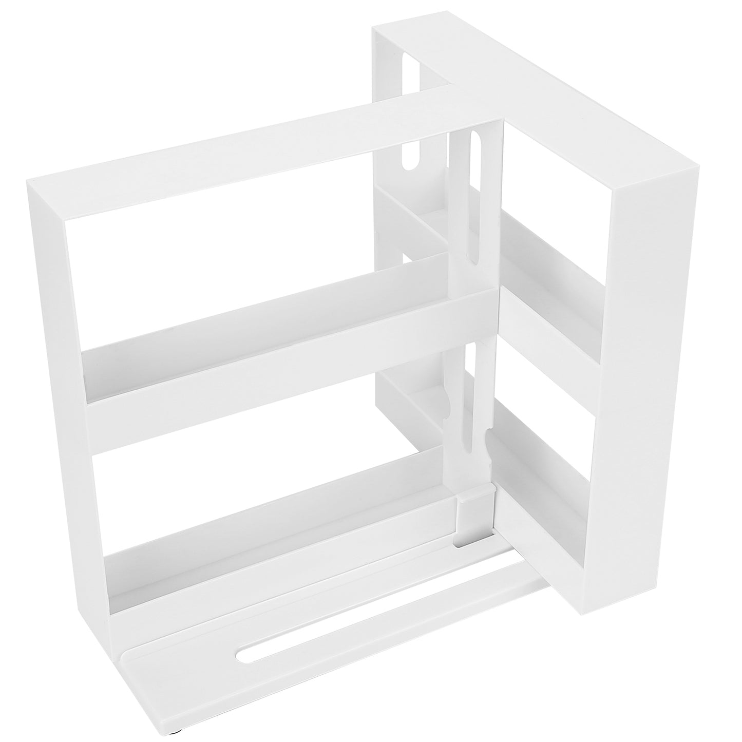 1Pc Swivel Cabinet Organizer Revolving Kitchen Rack Spice For