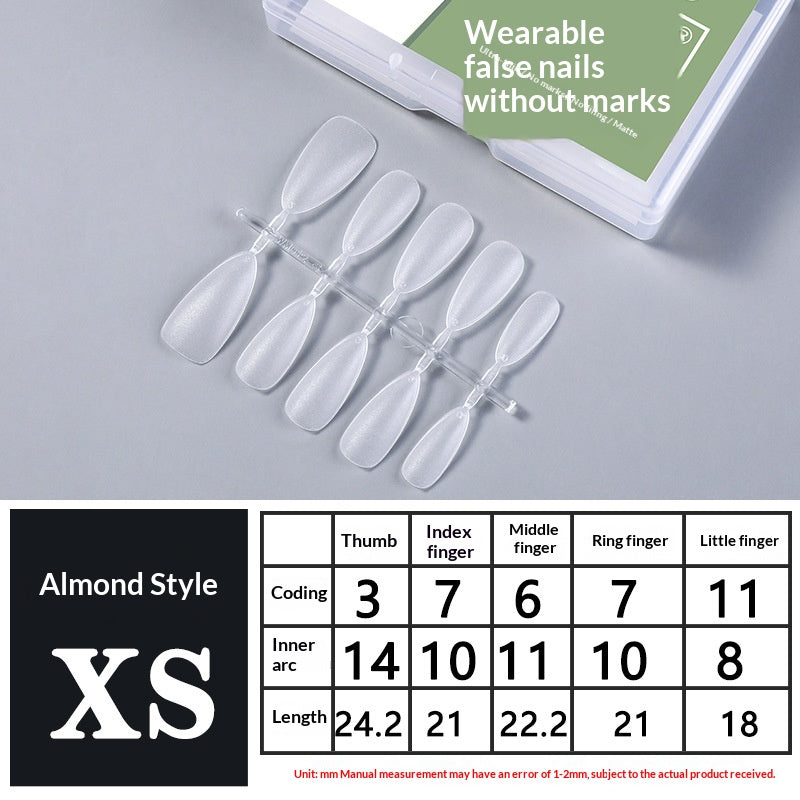 Handmade Long Wear Nail Tips Set - Various Styles & Sizes for Women