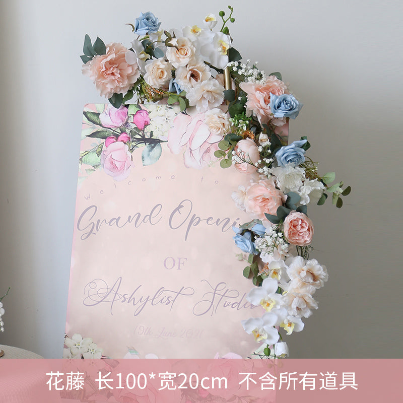 Artificial Floral Flowers for Wedding Decor - Fake Ornamental Flowers