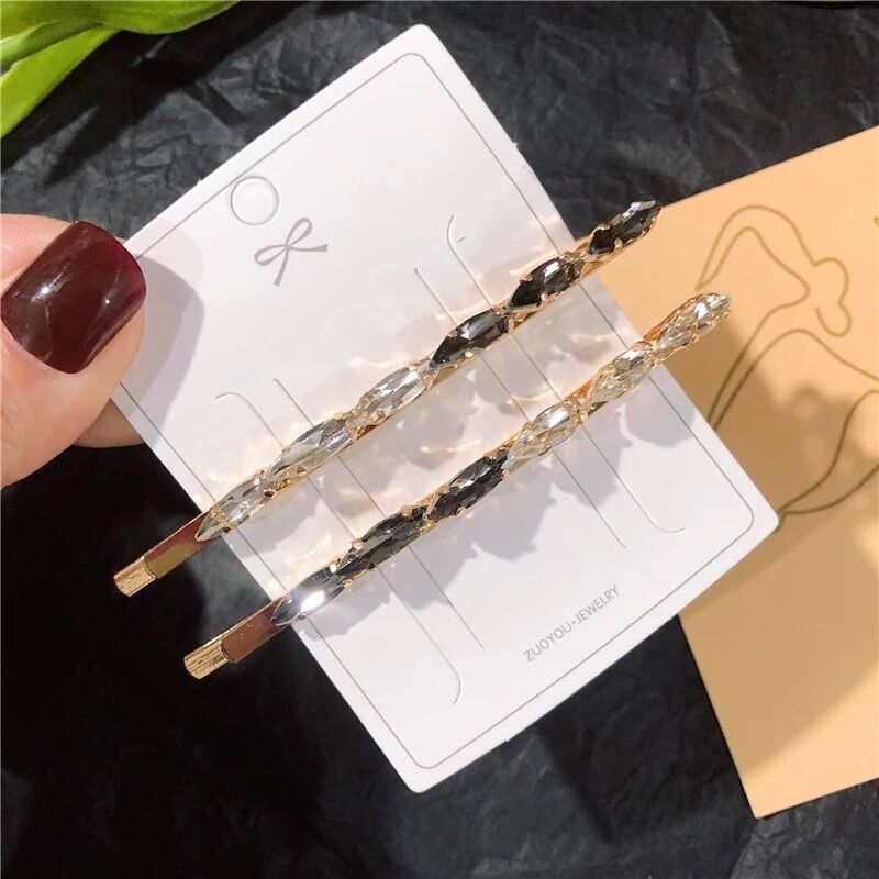 Crystal Hair Clips - Women's Hairpins