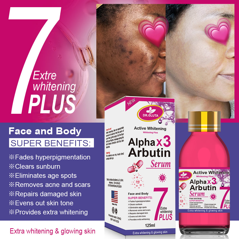 Whitening Arbutin Serum for Body Skin Care 125ml - Glutathione Brightening Serum