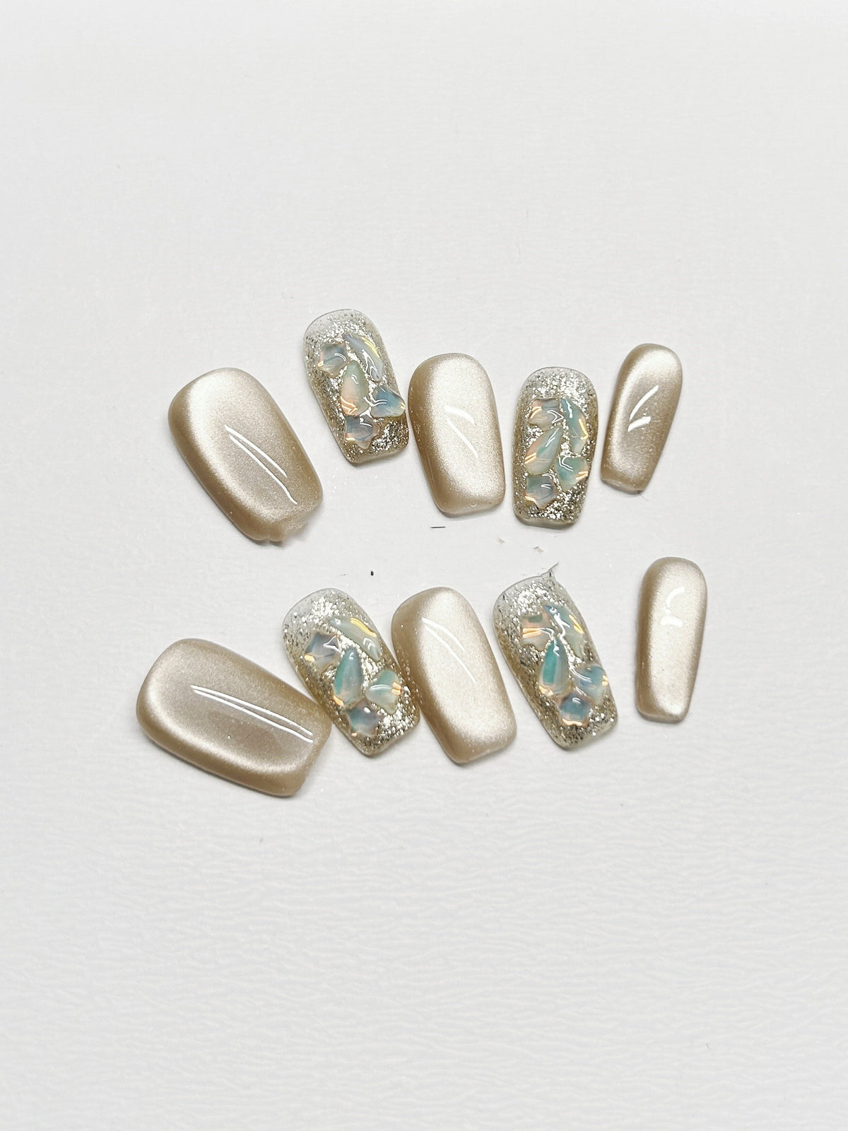 High-End All-Matching Nail Sticker Set for Nail Art and Decoration