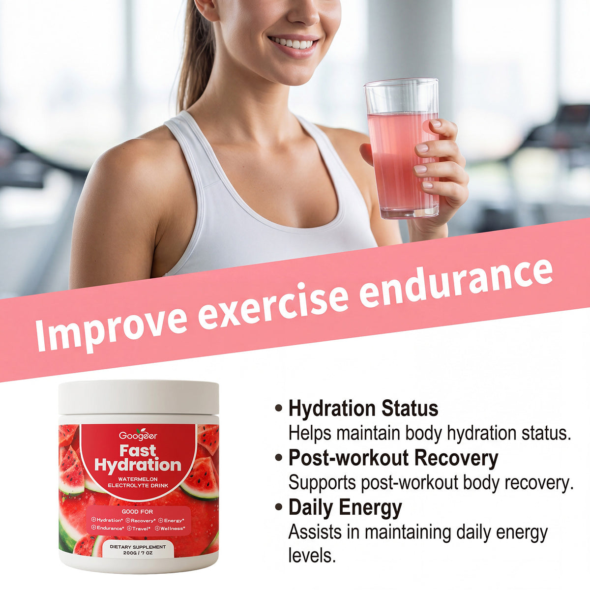 Watermelon Electrolyte Powder 200g