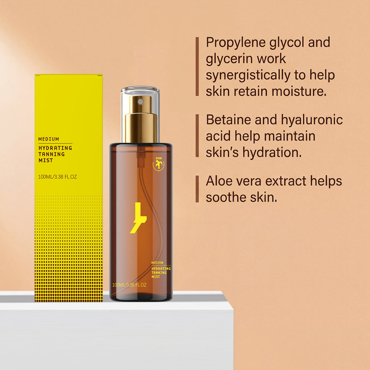 Moisturizing & Blackening Body Spray 100ml