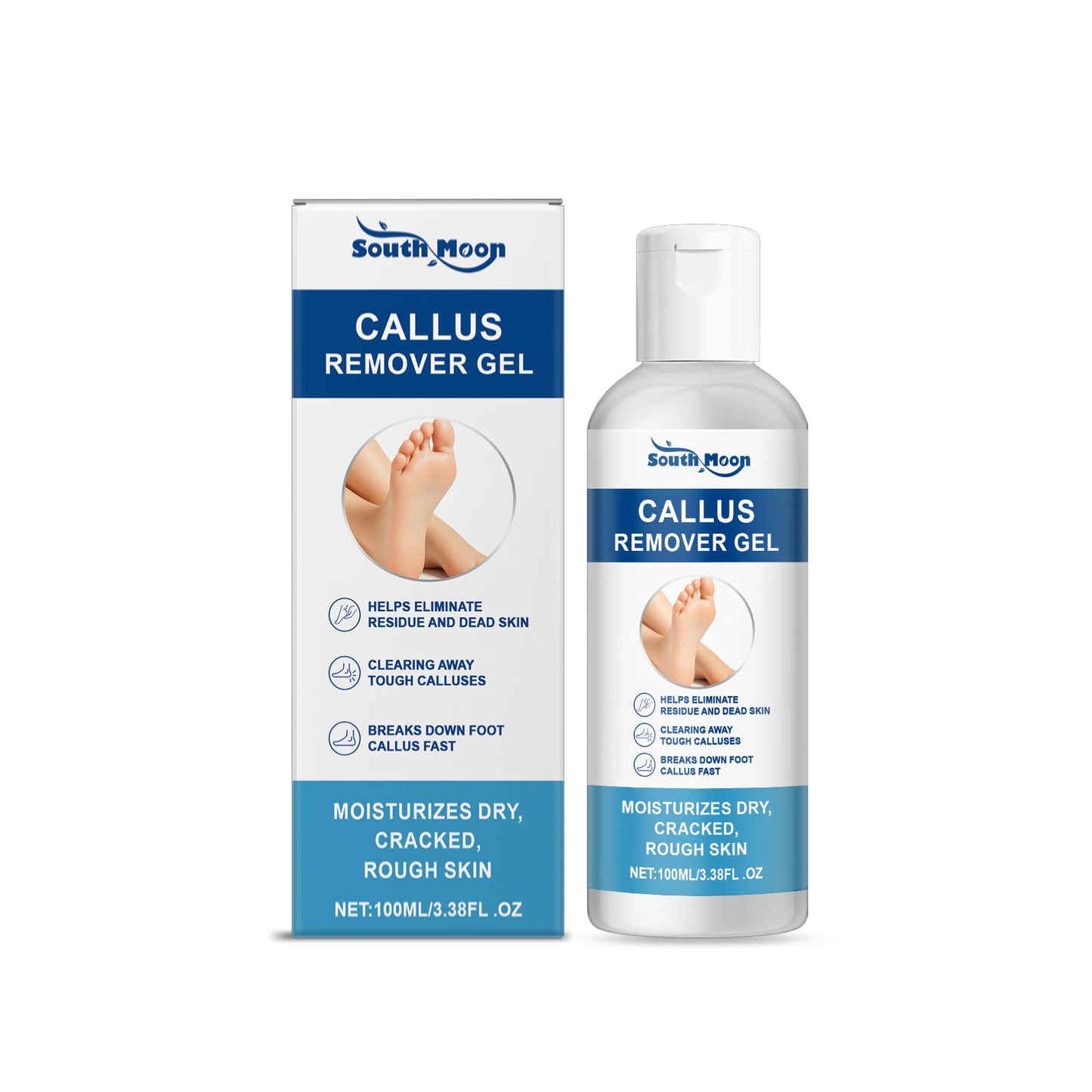 Callus Remover Gel 100g for Dead Skin Removal Foot Care