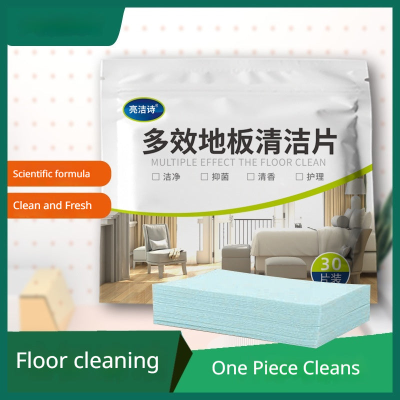 Multi-Effect Floor Cleaning Tablets - Dirt Removal & Fragrance, 30 Pack