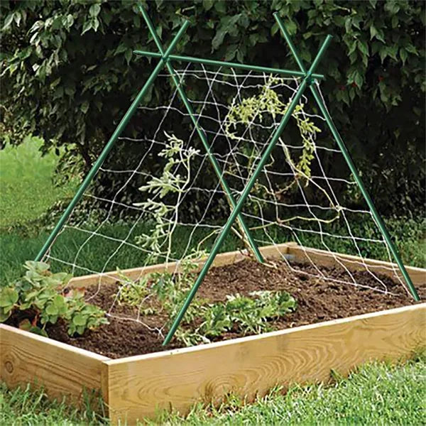 50PC Dark Green 1/4 inch Plant Support Sticks - 5ft Durable
