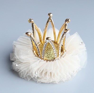 Children's Crown Rhinestone Hair Clip