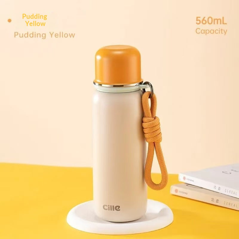 Insulated Stainless Steel Water Bottle Large Capacity Sport Flask for Men & Women