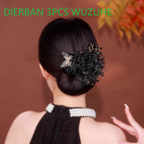 Starry Flower Hair Band - Large Pastoral Style Cloth Headband