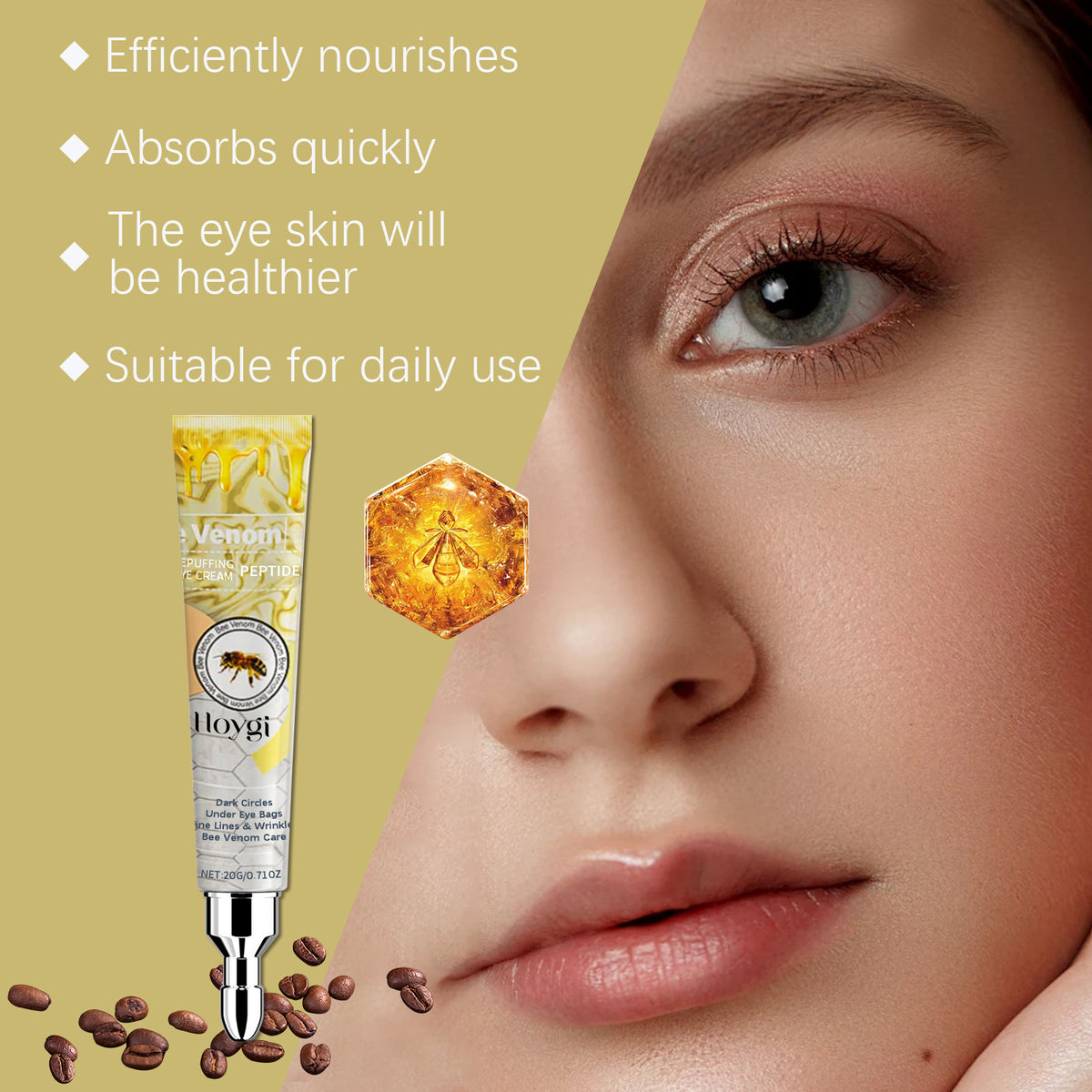 Hydrating Eye & Neck Cream - Moisturizing Skin Care 20g