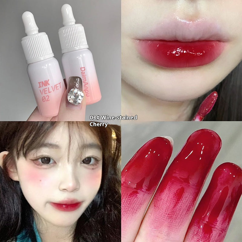 Moisturizing Lip Lacquer Set - Full Lips Non-Fading Color 3.5g